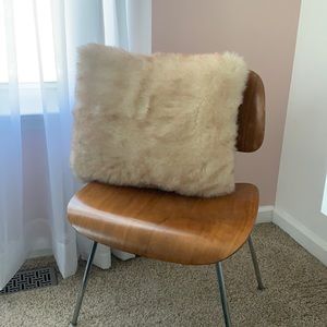 Fur throw pillow - from Domicile in Chicago
